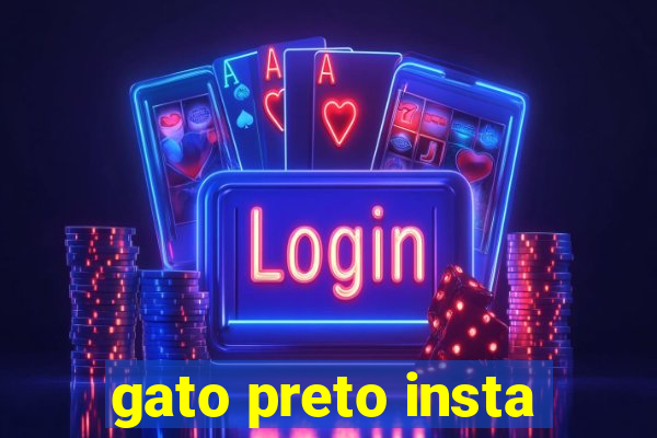 gato preto insta